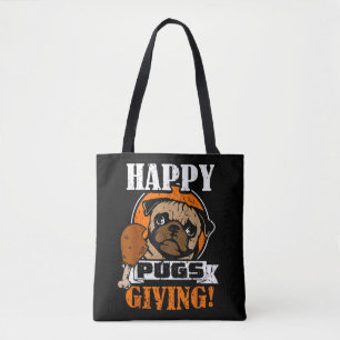 Funny Mops Hund Happy Pugsgiving Erntedank