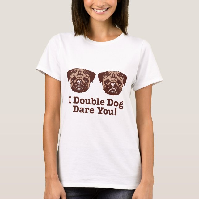 Funny Mops T-Shirt (Vorderseite)