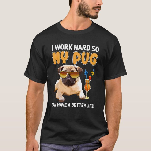 Funny Mops TShirts Designs Mops Lover Geschenke Sh (Vorderseite)