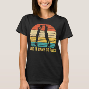 Funny Mormon Missionar LDS Basketball und es kam T-Shirt