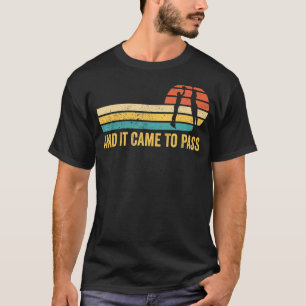 Funny Mormon Missionar LDS Basketball und es kam T-Shirt