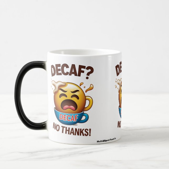 Funny Morphing Tasse Fi coffee Lover (Links)
