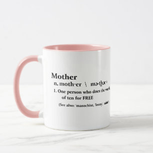 Funny Mother Day Gift-Idea Tee Kaffee Tasse
