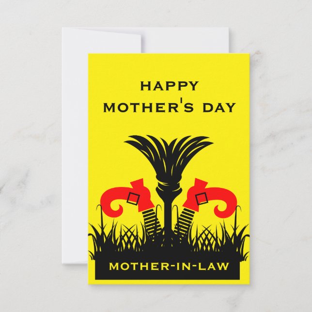 Funny Mother Karte (Vorderseite)