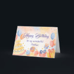 Funny Mother Mama Birthday Cake Karte<br><div class="desc">Geburtstagskarte der Mutter,  die jeden Geburtstagskuchen backen muss</div>