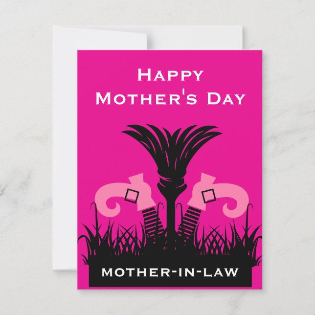 Funny Mother Mitteilungskarte (Vorderseite)