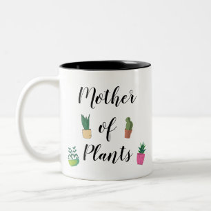 Funny Mother Pflanze Pflanze Lady Gardener Zweifarbige Tasse