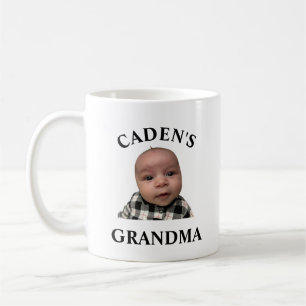 FUNNY MOTHERDAY NANA ODER GRANDMA BABY GESICHT Tas Kaffeetasse