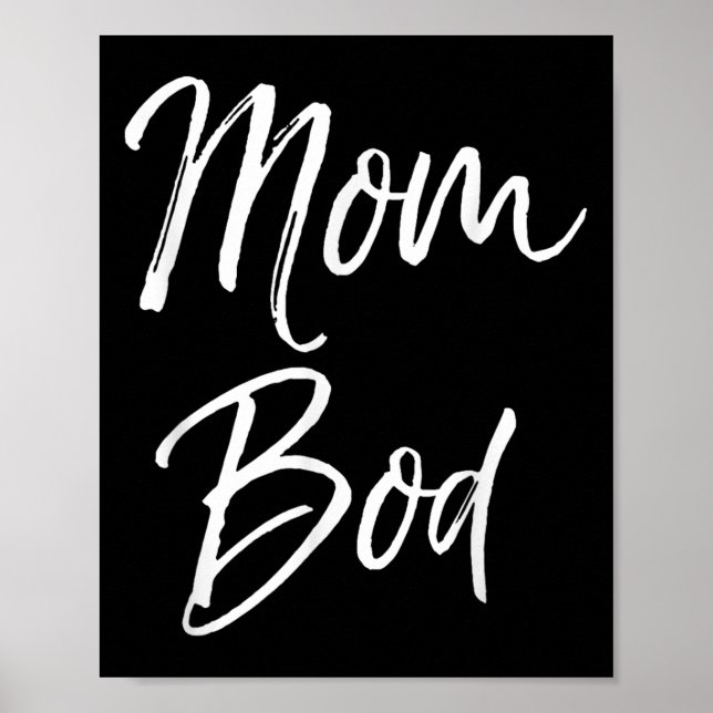 Funny Mother's Day Gift Saying Hilarious Mom Quote Poster (Vorne)