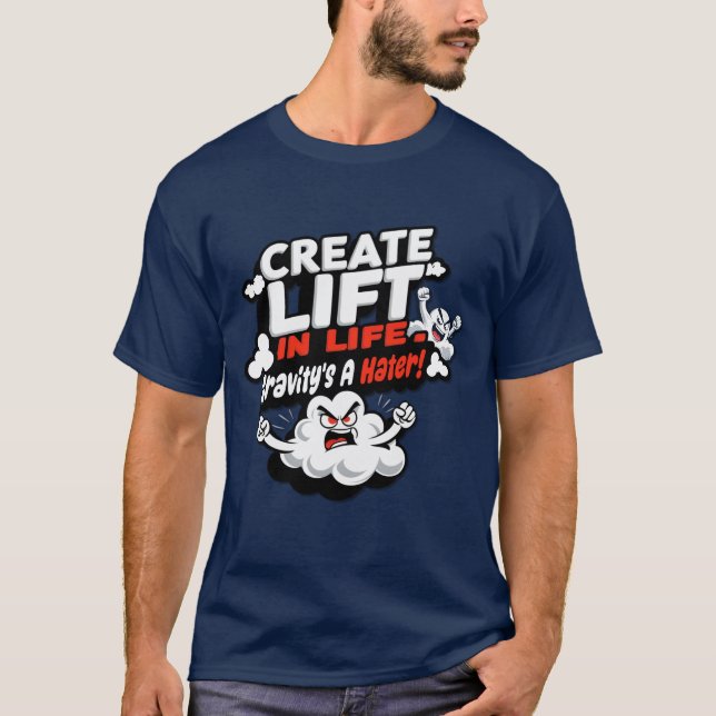 Funny Motivational Quote T-Shirt (Vorderseite)