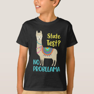 Funny Motivierend Staat Test Day T-Shirt