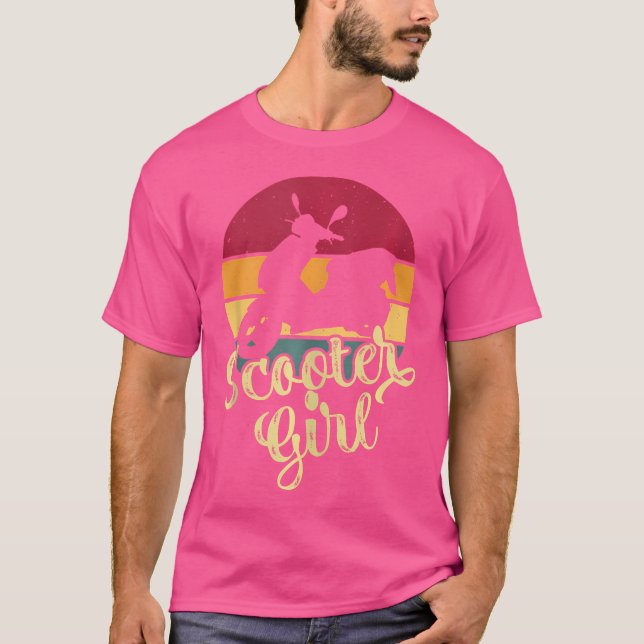 Funny Motorbike Scooter For Motorbike T-Shirt (Vorderseite)