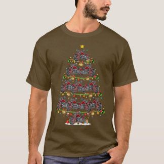 Funny Motorbike Weihnachten Weihnachten T-Shirt