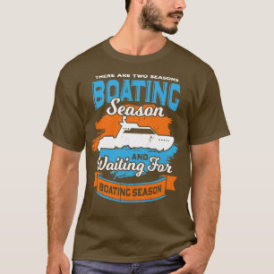 Funny Motorboat Boat Captain Gift T-Shirt