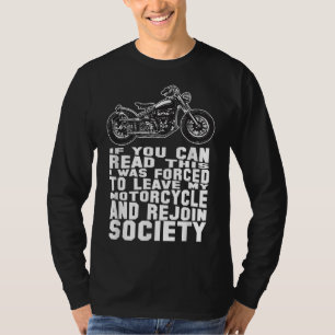 Funny Motorrad für Herren Reiten Vater Bike T-Shirt