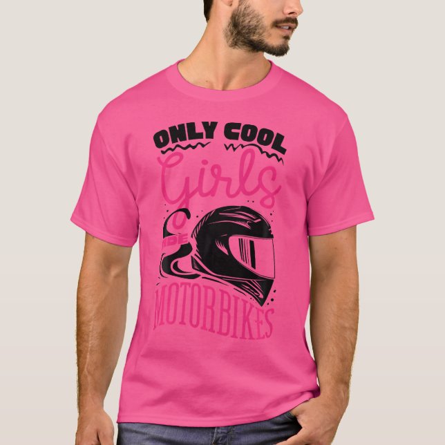 Funny Motorrad Lover T-Shirt (Vorderseite)