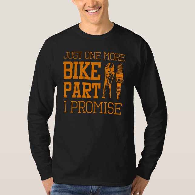 Funny Motorrad Mechanic Männer Cool noch ein Bike T-Shirt (Vorderseite)