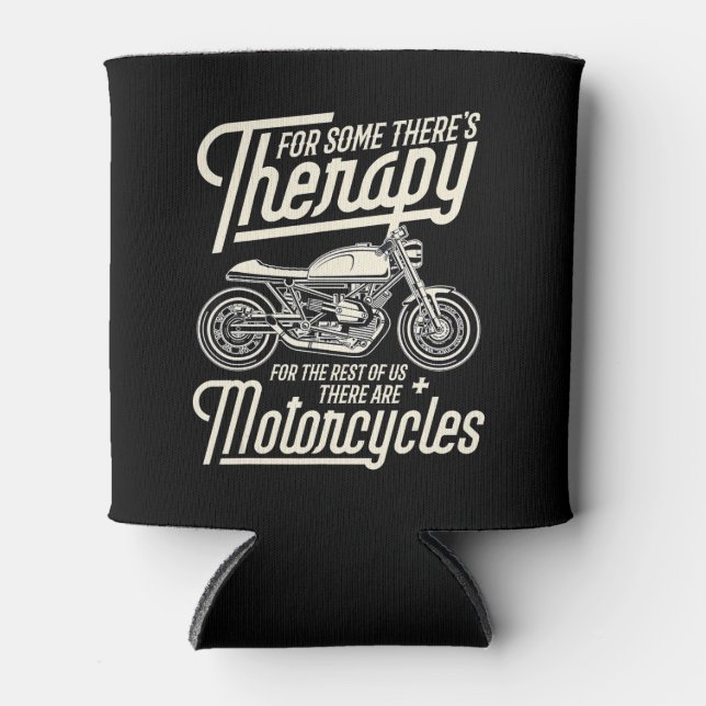 Funny Motorrad Rider Rapy - Biker Geschenk Dosenkühler (Vorderseite)
