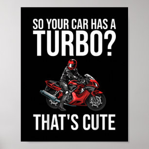 Funny Motorrad Sportbike Geschenk Männer Frauen Mo Poster