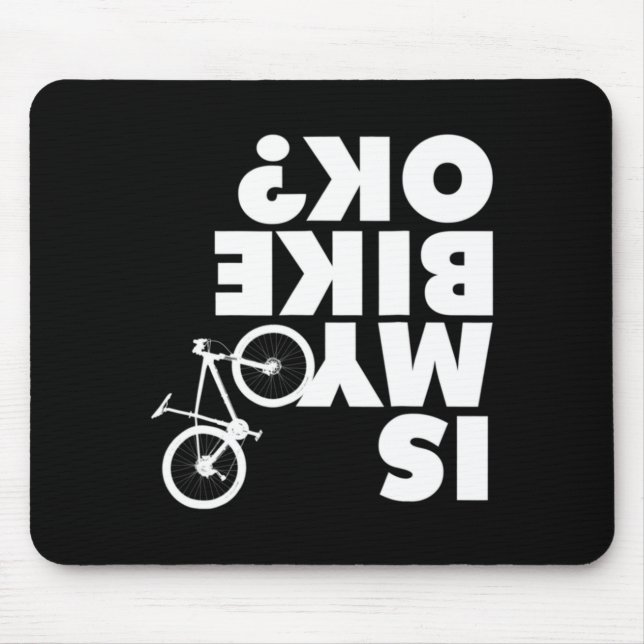 Funny Mountain Bike  Mousepad (Vorne)