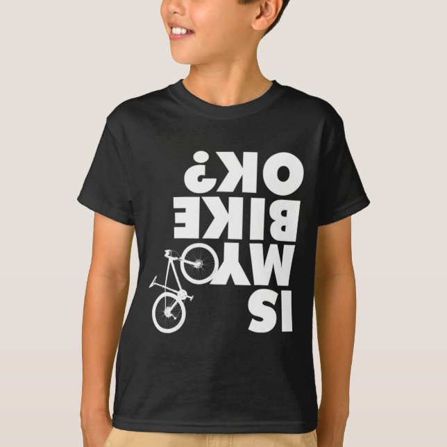 Funny Mountain Bike  T-Shirt (Vorderseite)