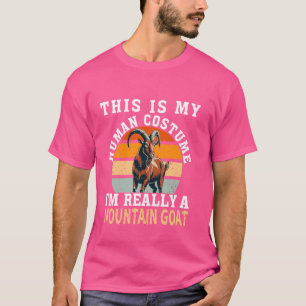 Funny Mountain Goat Zitat Coole Bergziege Männer W T-Shirt