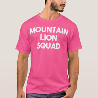 Funny Mountain Lion Lover T-Shirt
