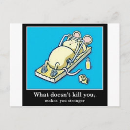 Funny Mouse-Produkt Postkarte