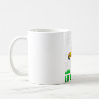 Funny Mowing Lawn Beer Vater Landscaping Mowed in Kaffeetasse