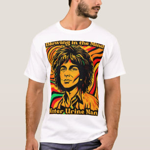 Funny Mr Urin Man T - Shirt Quirky-Grafik-T-Shir