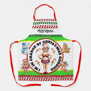 Funny Mrs Claus Schürze