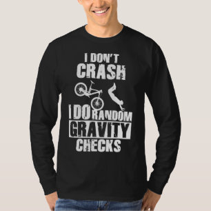 Funny MTB Crash - Gravity Karos Mountain Bike T-Shirt