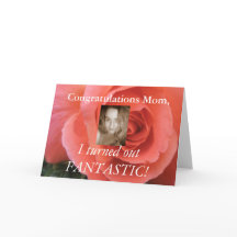 Funny Mthers Day Card - Fügen Sie Ihr eigenes Foto