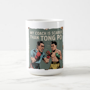 Funny Muay Thai Coach Klassische Tasse - Vintag