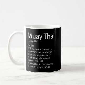 Funny Muay Thai & Thai Boxing - Muay Thai Definiti Kaffeetasse