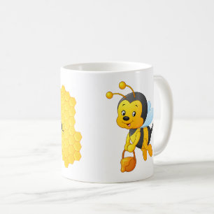 Funny Mug - Bee Happy! Kaffeetasse