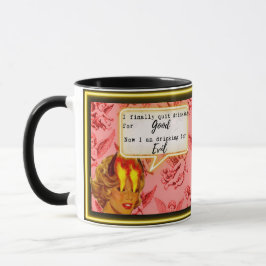 Funny Mug Coffee Best Friend Gift "Good/Evil" Tasse