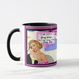Funny Mug Coffee Best Friend Gift "Young" Tasse