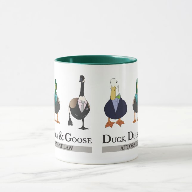 Funny Mug Duck, Ente, Gans Tasse (Zentrum)