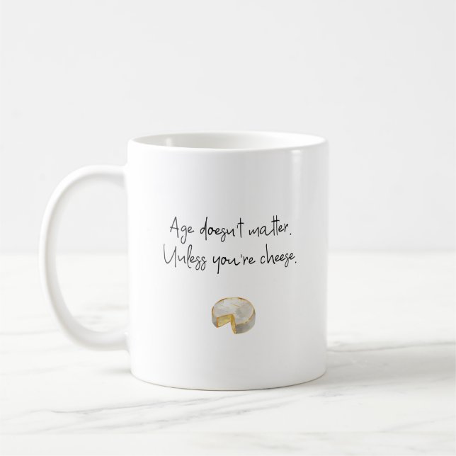 Funny Mug für Käsefisch Kaffeetasse (Links)