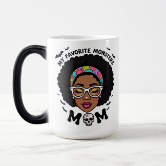Funny Mug für Mamas - Monster-Mama Verwandlungstasse