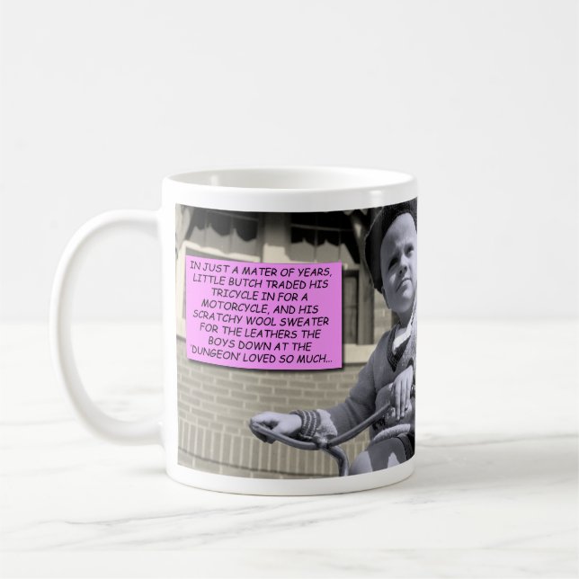 Funny Mug - Li'l Butch Tasse (Links)