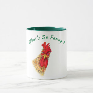 Funny Mug mit überraschendem Rooster - Benutzerdef Tasse