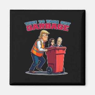 Funny Müll für Trump Mega und MGA 2024 Magnet