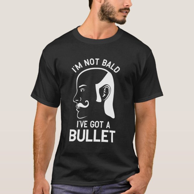 Funny Mullet ich bin nicht Bald T-Shirt (Vorderseite)