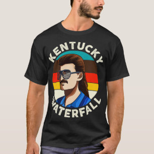Funny Mullet Kentucky Wasserfall Redneck Mullet T-Shirt
