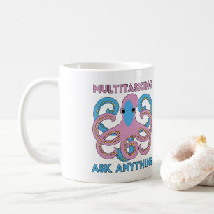 Funny Multi Tasking Frage jeden Krach Kaffeetasse