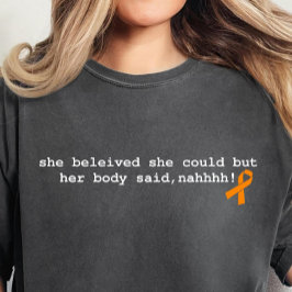 Funny Multiple Sklerose Shirt, Sarcastic MS Warri Tri-Blend Shirt