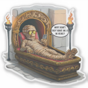 Funny Mummy Aufkleber