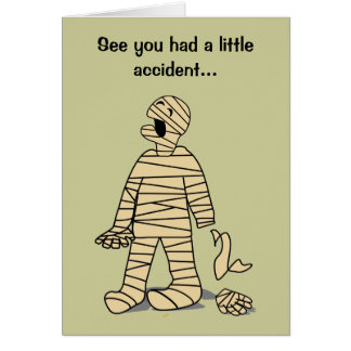 Funny Mummy Broken Hand Feel besser bald